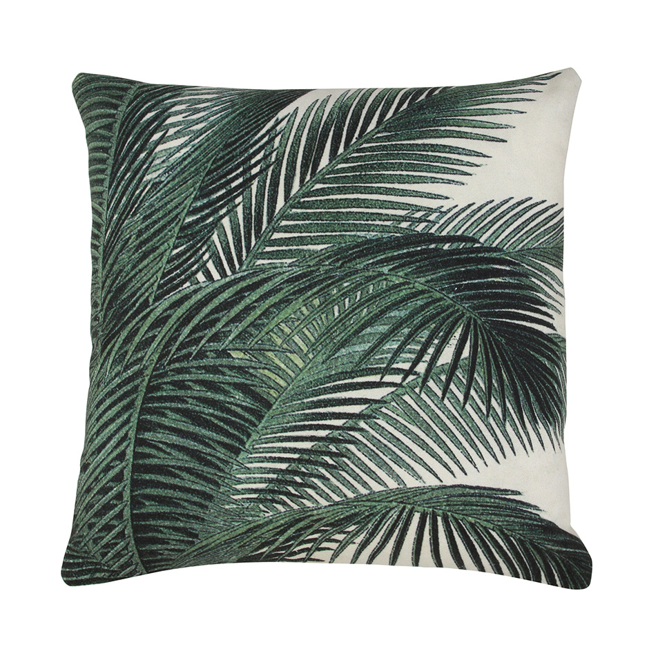 PRINTED CushionS Palm print €20 Green & Gradient green €40.